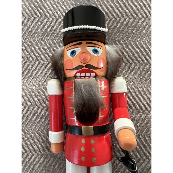 Vintage German NUTCRACKER VEB Holz und Drechslerwaren Rothenthal 11" - Picture 15 of 15